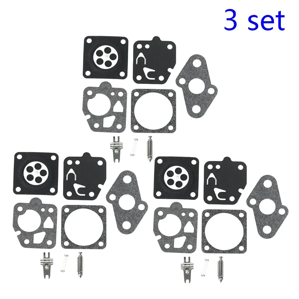 Gardening Tools Repair - カワサキガーデンツール用キャブレター修理キット、交換部品、td24、td25、td33、td40、td48、tg24、ttg25、ttg33、3セット