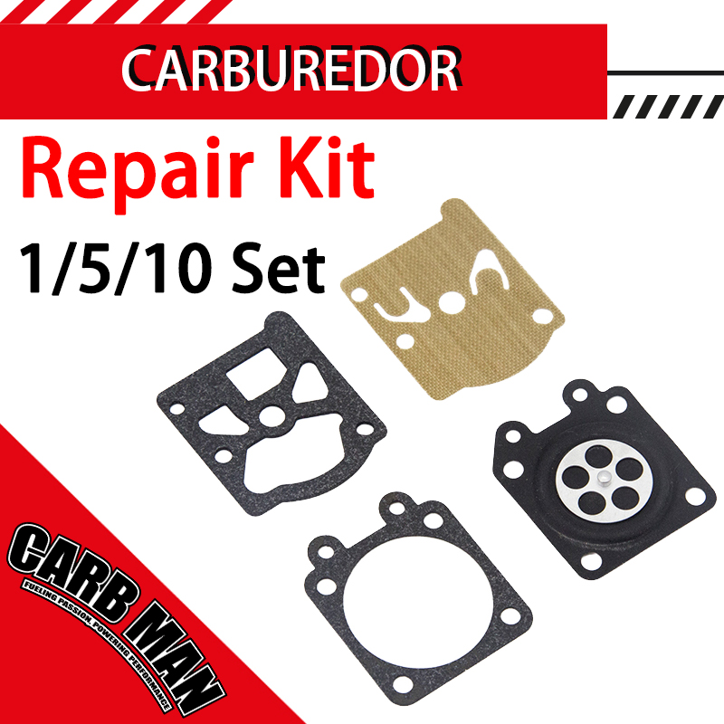 Gardening Tools Repair - チェーンソーキャブレターダイヤフラム修理キット 4500 5200 5800 MP16 45CC