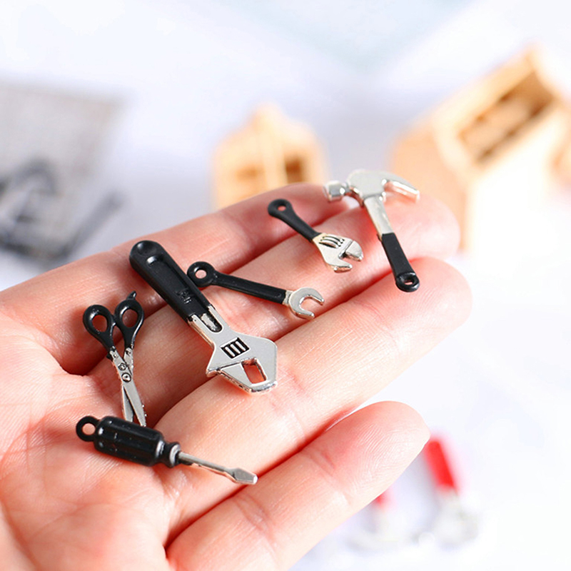 3/4/5/6本ドールハウスのミニチュア修理キットアクセサリ - Gardening Tools Repair のレビューと価格