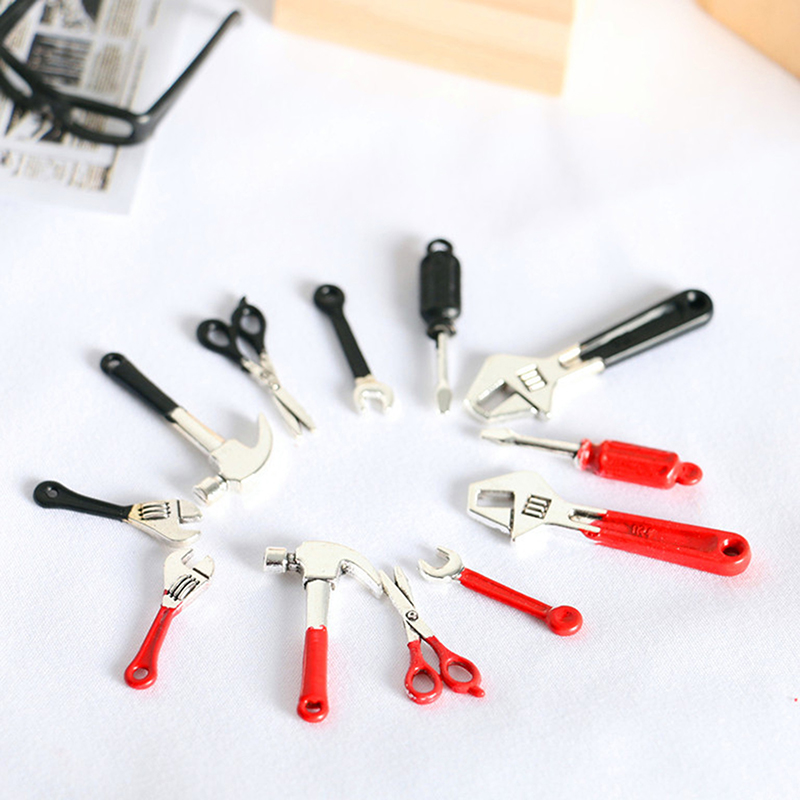 3/4/5/6本ドールハウスのミニチュア修理キットアクセサリ - Gardening Tools Repair のレビューと価格