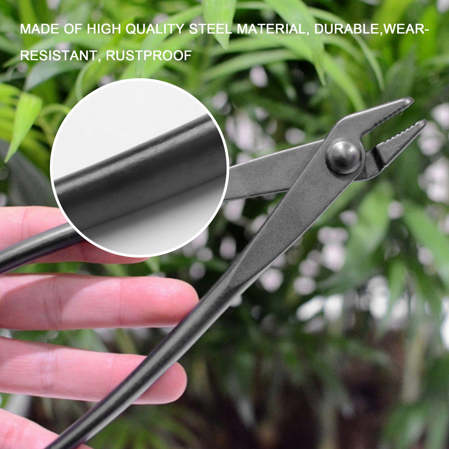 スチールガーデン剪定ばさみ、丸いエッジ、線引きペンチ、太い枝 - Gardening Tools Drawing のレビューと価格